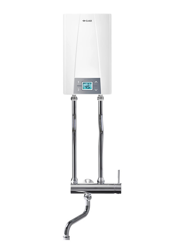 E-compact instant water heater with tap CEX / CSO (CX2)